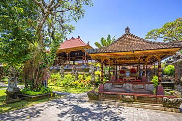 View of Ubud Palace, Puri Saren Agung Temple, Ubud, Kabupaten Gianyar, Bali, Indonesia, South East Asia, Asia