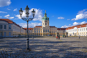 View of Charlottenburg Palace at Schloss Charlottenburg, Berlin, Germany, Europe