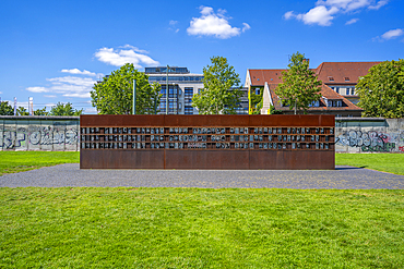 View of the Berlin Wall Memorial, Memorial Park, Bernauer Strasse, Berlin, Germany, Europe