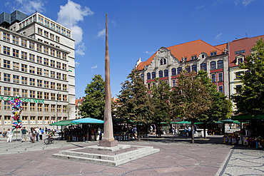 Salt Square, Old Town, Wroclaw, Silesia, Poland, Europe