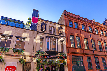 View of the Old Nags Head pub, Manchester, Lancashire, England, United Kingdom, Europe