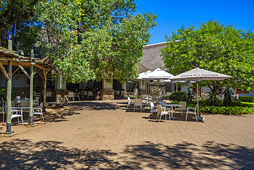 View of Park Cafe and Restaurant in Kruger National Park, South Africa, Africa