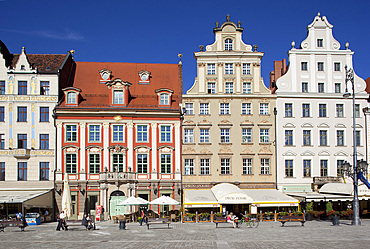 Market Square, Old Town, Wroclaw, Silesia, Poland, Europe