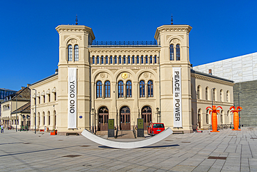 View of Nobel Peace Center and museum, Oslo, Norway, Scandinavia, Europe