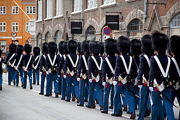 Changing of the Guard, Copenhagen, Denmark, Scandinavia, Europe