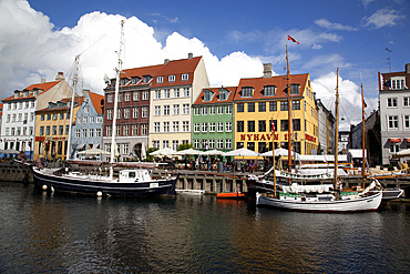 Nyhavn, Copenhagen, Denmark, Scandinavia, Europe