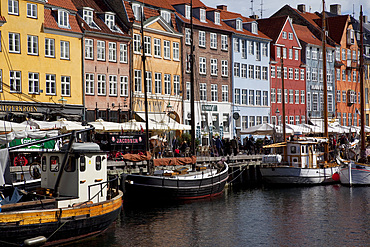 Nyhavn, Copenhagen, Denmark, Scandinavia, Europe