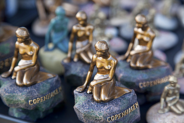 Little Mermaid souvenirs, Copenhagen, Denmark, Scandinavia, Europe