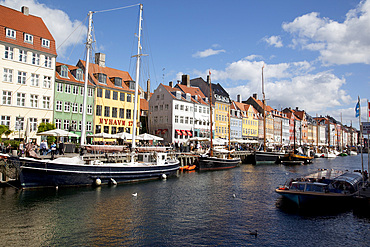 Nyhavn, Copenhagen, Denmark, Scandinavia, Europe