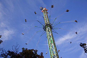 Tivoli Gardens fair ride, Copenhagen, Denmark, Scandinavia, Europe