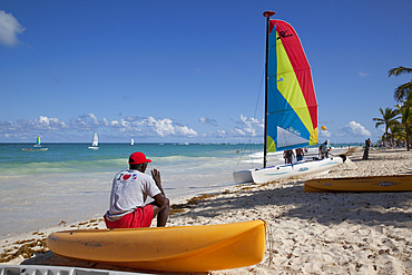 Bavaro Beach, Punta Cana, Dominican Republic, West Indies, Caribbean, Central America