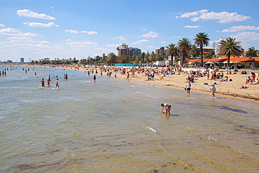 St. Kilda Beach, Melbourne, Victoria, Australia, Pacific