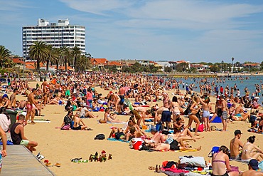 St Kilda Beach, Melbourne, Victoria, Australia, Oceania