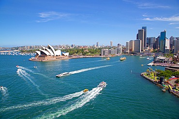 Sydney Opera House and Harbour, Sydney, New South Wales, Australia, Oceania