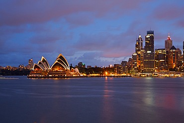 Opera House from North Sydney, Sydney, New South Wales, Australia, Oceania