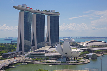 Marina Bay Sands Hotel, Singapore, Southeast Asia