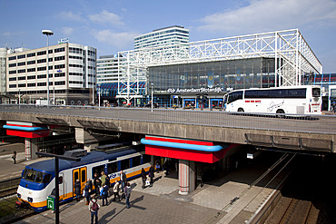 Amsterdam Sloterdijk Station, Amsterdam, Holland, Europe