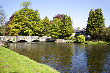Sheepwash Bridge, Ashford in the Water, Derbyshire, England, United Kingdom, Europe