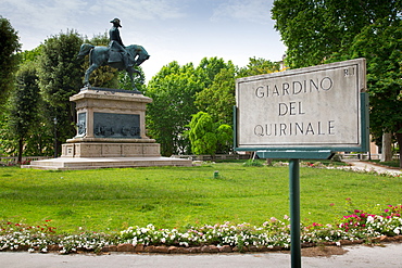 Giardino Del Quirinale Park, Rome, Lazio, Italy, Europe