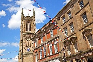 Derby Cathedral, Derby, Derbyshire, England, United Kingdom, Europe