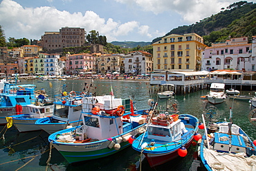 Marina Grande, Sorrento, Costiera Amalfitana (Amalfi Coast), UNESCO World Heritage Site, Campania, Italy, Europe