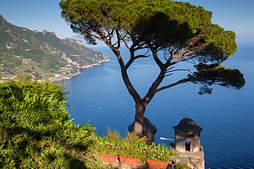 Villa Rufolo, Ravello, Costiera Amalfitana (Amalfi Coast), UNESCO World Heritage Site, Campania, Italy, Europe