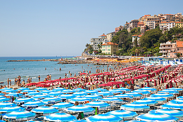 View of Imperia Harbour, Imperia, Liguria, Italy, Europe