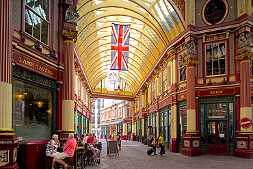 Leadenhall Market, City of London, London, England, United Kingdom, Europe