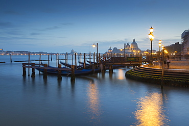 Basilica di Santa Maria della Salute on the Grand Canal, Venice, UNESCO World Heritage Site, Veneto, Italy, Europe