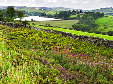 The Worth Valley near Haworth, Yorkshire, England, United Kingdom, Europe