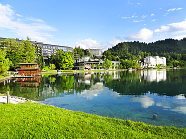 Hotel Park on the Shore of Lake Bled, Slovenia, Europe