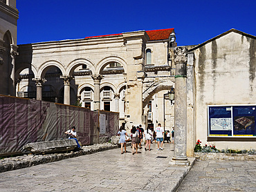 Historic Centre of Diocletians Palace, UNESCO World Heritage Site, Split, Croatia, Europe