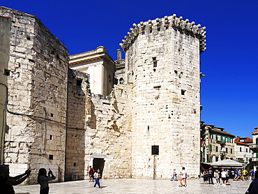 The Venetian Castle in the Old Town, UNESCO World Heritage Site, Split, Croatia, Europe