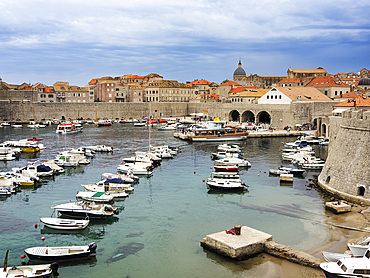 Old Town Port, UNESCO World Heritage Site, Dubrovnik, Croatia, Europe