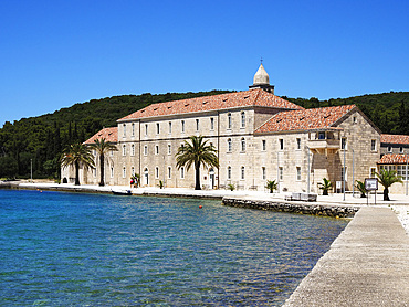 Franciscan Monastery on Badija Island, Korcula, Croatia, Europe