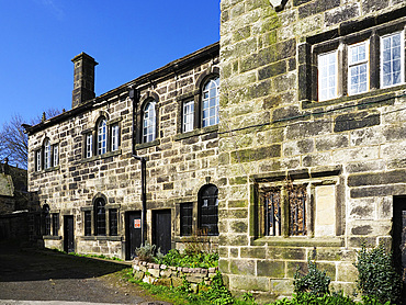 Heptonstall Museum from Church Lane Heptonstall West Yorkshire
