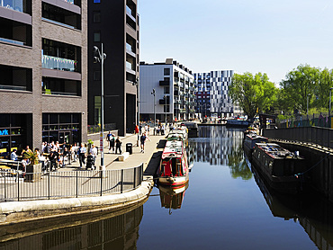 New Islington Branch off the Rochdale Canal Manchester
