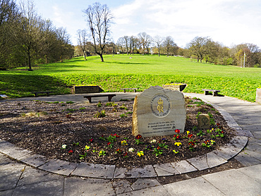 King Charles III Coronation Monument Shibden Park Halifax Yorkshire