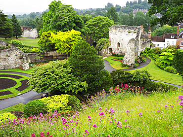 Guidford Castle Grounds in Guildford Surrey