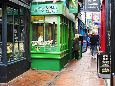 The Lanes in Brighton Sussex