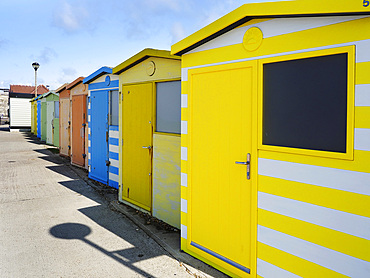 Beach Huts at Seaford East Sussex