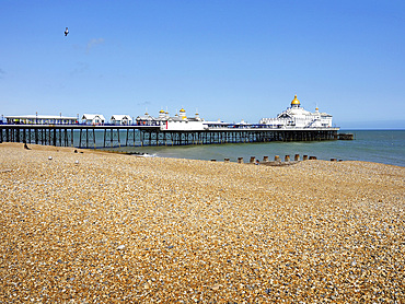 Shingle Beach and Pier at Eastbourne