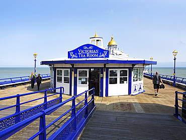 Victorian Tea Room on the Pier at Eastbourne