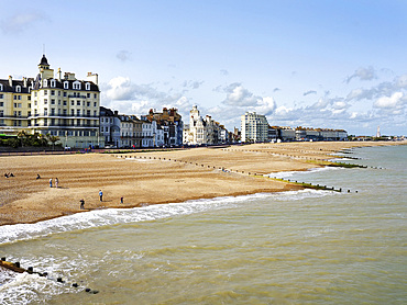 Beach and Seafront at Eastbourne