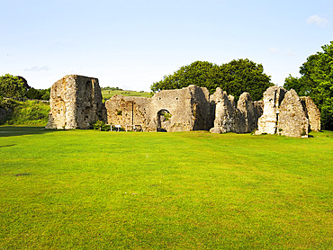 Priory Ruins in Lewes East Sussex