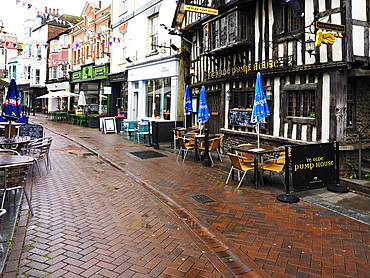George Street in the Old Town at Hastings East Sussex