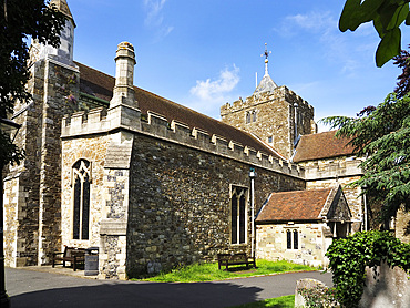 St Marys Church in Rye East Sussex