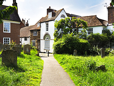 St Marys Churchyard in Rye East Sussex
