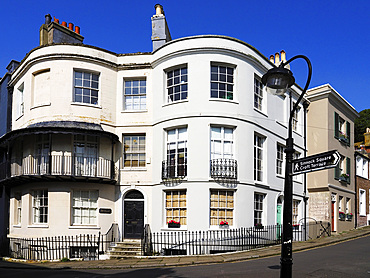 House used in Foyles War in Hastings East Sussex