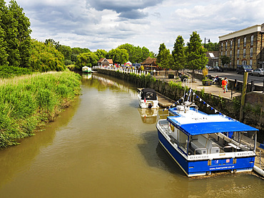 The River Stour at Sandwich Kent